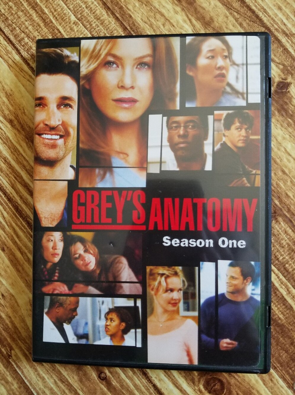 Grey's Anatomy Season 1 DVD Set 2 Ellen Pompeo Patrick Dempsey Katherine Heigl